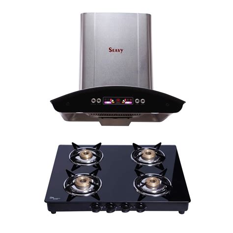 gas stove and chimney combo